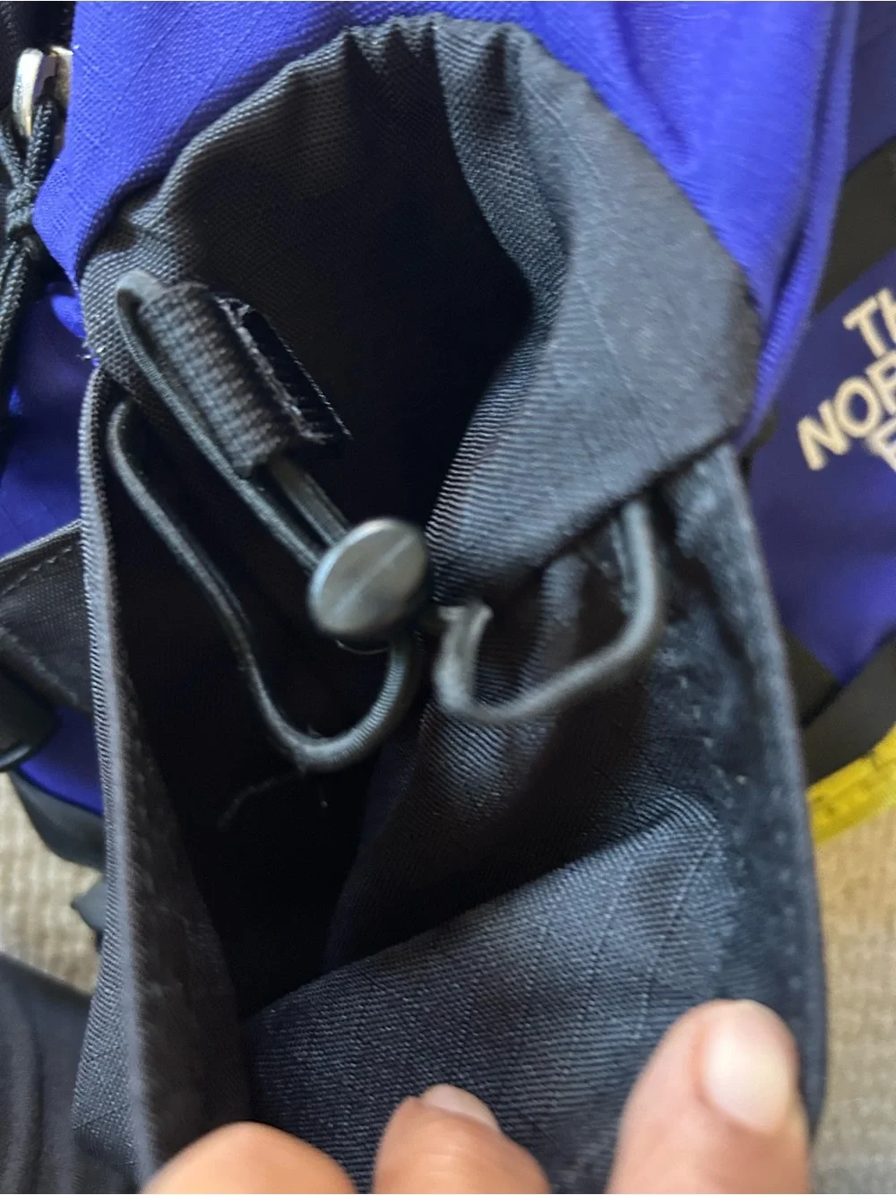 The North Face Purple and Black Waist Pack
